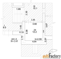 свободного назначения, 39.8 м²