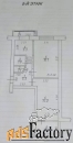 2 - комн.  квартира, 50.7 м², 5/5 эт.