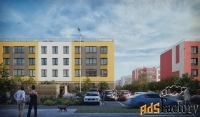 2 - комн.  квартира, 61.95 м², 4/4 эт.