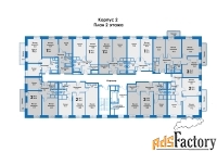 2 - комн.  квартира, 64 м², 5/8 эт.