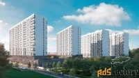1 - комн.  квартира, 34.4 м², 13/17 эт.