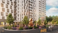 1 - комн.  квартира, 34.4 м², 13/17 эт.