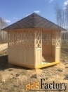 беседки шестигранные для дачи садовая