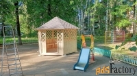 дачные беседки из дерева садовые