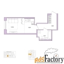1 - комн.  квартира, 29.31 м², 2/25 эт.