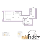 1 - комн.  квартира, 28.32 м², 3/25 эт.
