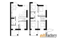 коттедж 120 м² на участке 4 сот.