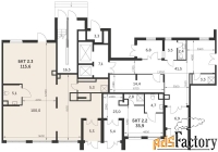 офисное помещение, 115.6 м²
