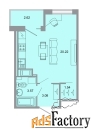 1 - комн.  квартира, 29.1 м², 11/15 эт.