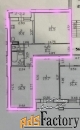 2 - комн.  квартира, 63.5 м², 4/13 эт.