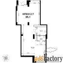 офисное помещение, 85.1 м²