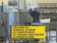 продается готовый действующий бизнес мясокомбинат полного цикла