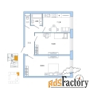 2 - комн.  квартира, 59.4 м², 1/7 эт.