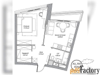 1 - комн.  квартира, 47.6 м², 7/10 эт.