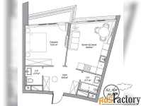 1 - комн.  квартира, 46.9 м², 4/10 эт.