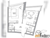 1 - комн.  квартира, 47 м², 7/10 эт.