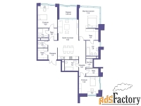 3 - комн.  квартира, 152.5 м², 6/12 эт.