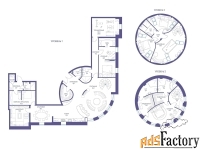 6 - комн.  квартира, 391 м², 16/18 эт.
