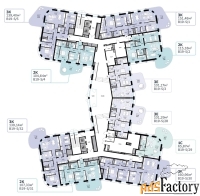 1 - комн.  квартира, 65.87 м², 1/7 эт.