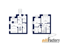 коттедж 156.5 м² на участке 1.48 сот.