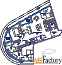 3 - комн.  квартира, 119.4 м², 17/19 эт.