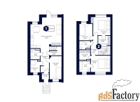 коттедж 153.18 м² на участке 1.85 сот.