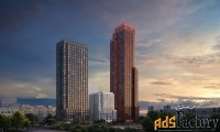 2 - комн.  квартира, 64.27 м², 4/12 эт.