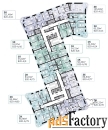 1 - комн.  квартира, 51.97 м², 3/13 эт.