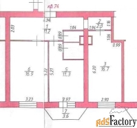 2 - комн.  квартира, 63.6 м², 7/9 эт.