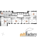 3 - комн.  квартира, 68.4 м², 25/27 эт.