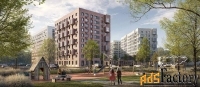 1 - комн.  квартира, 33.9 м², 2/10 эт.