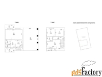 коттедж 166.8 м² на участке 6.23 сот.