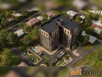 3 - комн.  квартира, 89.9 м², 3/8 эт.