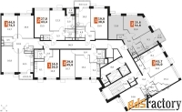 2 - комн.  квартира, 52.1 м², 17/22 эт.