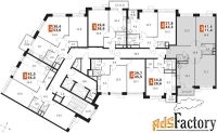 3 - комн.  квартира, 76.9 м², 7/12 эт.