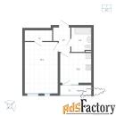 1 - комн.  квартира, 41.7 м², 6/32 эт.