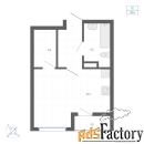 1 - комн.  квартира, 30.4 м², 2/32 эт.