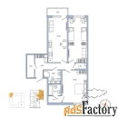 2 - комн.  квартира, 85.3 м², 3/7 эт.