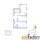 2 - комн.  квартира, 63.5 м², 2/8 эт.