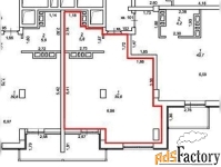 1 - комн.  квартира, 45.6 м², 17/22 эт.