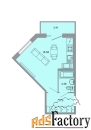 1 - комн.  квартира, 28 м², 4/20 эт.