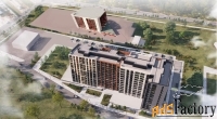 3 - комн.  квартира, 85.1 м², 2/12 эт.