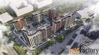 3 - комн.  квартира, 85.1 м², 2/12 эт.