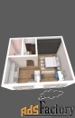 1 - комн.  квартира, 39.6 м², 1/10 эт.