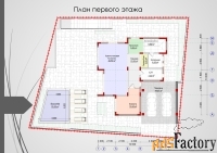 коттедж 378 м² на участке 5 сот.