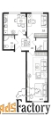 2 - комн.  квартира, 62.17 м², 4/4 эт.