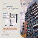 1 - комн.  квартира, 43.4 м², 3/28 эт.