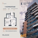 1 - комн.  квартира, 37.4 м², 17/28 эт.