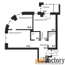 2 - комн.  квартира, 70.3 м², 8/29 эт.
