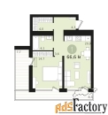 1 - комн.  квартира, 50.4 м², 7/18 эт.